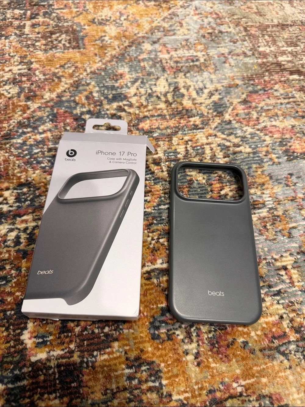 Beats iPhone 17 Pro Case with MagSafe, Retails for $46, Box Included, Gray